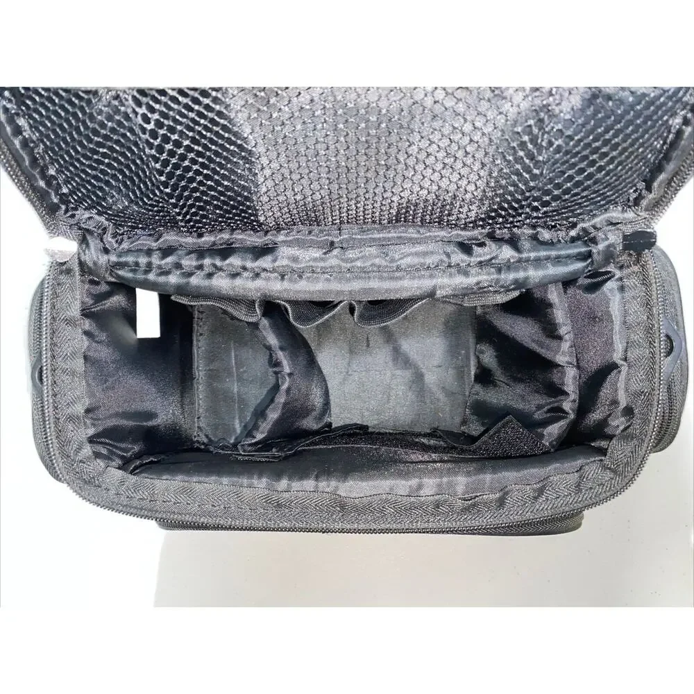 Samsonite Black Padded‎ Camera Camcorder Shoulder Bag Carrying Case Strap 12”x6”
